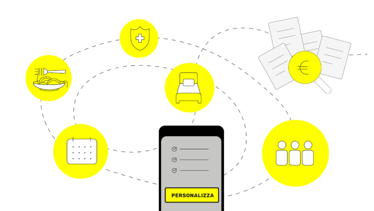 Online-Angebotund Buchung